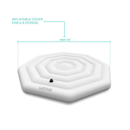 WaveSpa Octagon Thermal Efficient Protective Inflatable Cover - Peak Health and Fitness