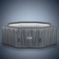 WaveSpa Pacific Inflatable Hot Tub with Integrated Heater – 4–6 Person - Peak Health and Fitness