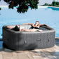 WaveSpa Pacific Inflatable Hot Tub with Integrated Heater – 4–6 Person - Peak Health and Fitness