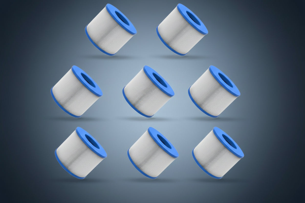 WaveSpa Screw-On / Threaded Replacement Filter (16-Pack) - Peak Health and Fitness