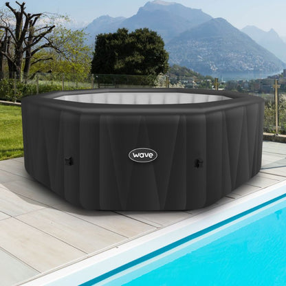 WaveSpa Inflatable Hot Tub Integrated Heater - Aegean 6-Person