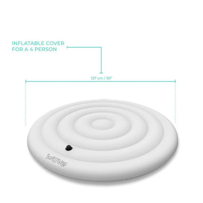 WaveSpa Round Thermal Efficient Protective Inflatable Cover