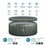 WaveSpa Atlantic integrated heater unit close up