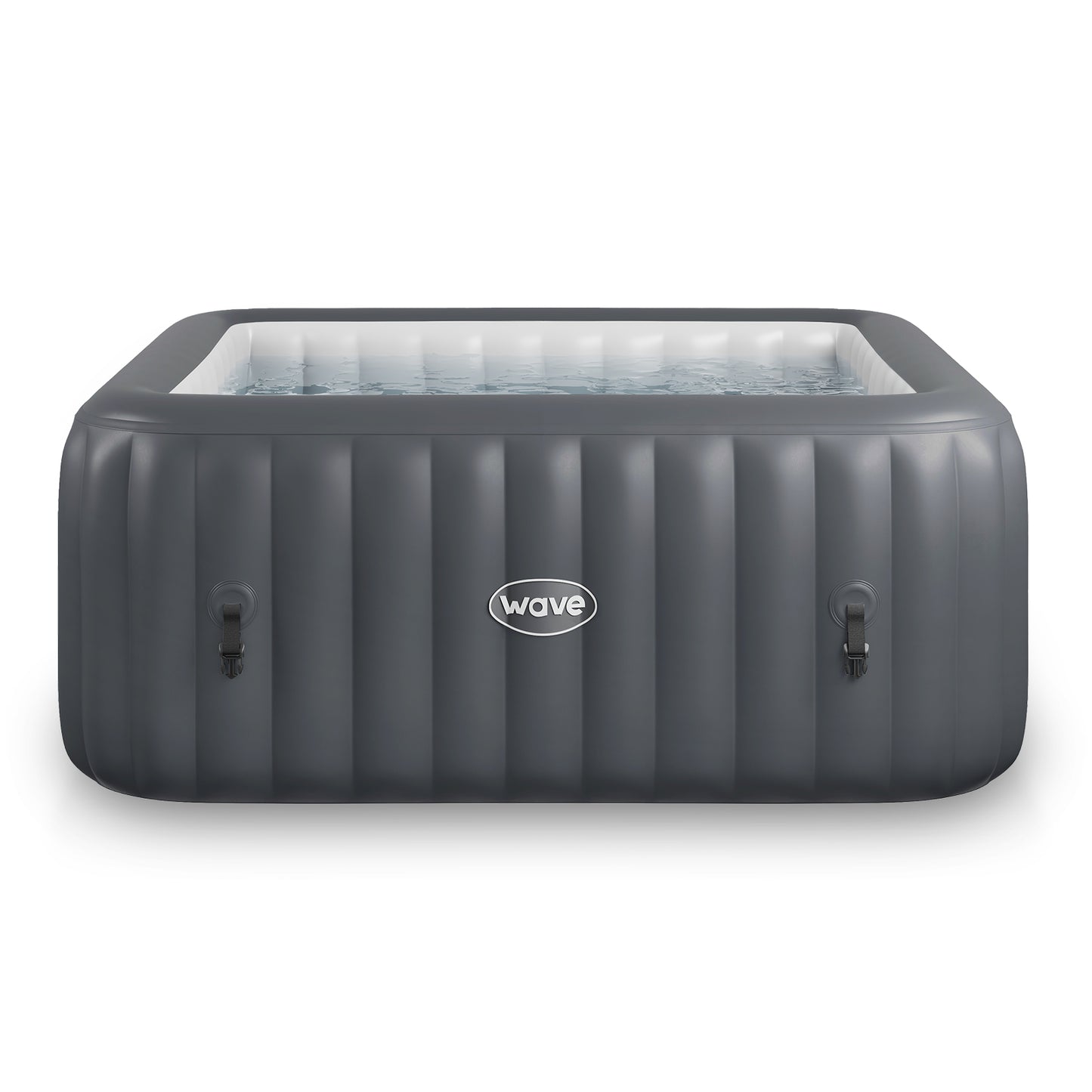 WaveSpa Pacific hot tub top aerial view