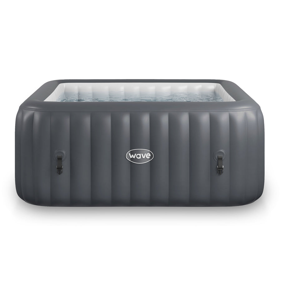 WaveSpa Pacific hot tub top aerial view