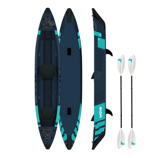 Wave Navigator 2.0 Drop-Stitch Inflatable Kayak (1-2 & 2-3 Seater)