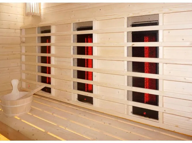 aspen wood outdoor sauna UK