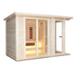 garden infrared sauna with heater