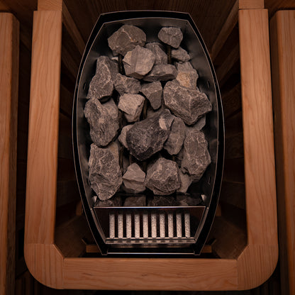 Insignia Hybrid Barrel Sauna With Porch