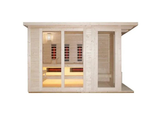 outdoor infrared sauna cabin UK