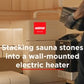 Harvia Sauna with Harvia Delta Heater