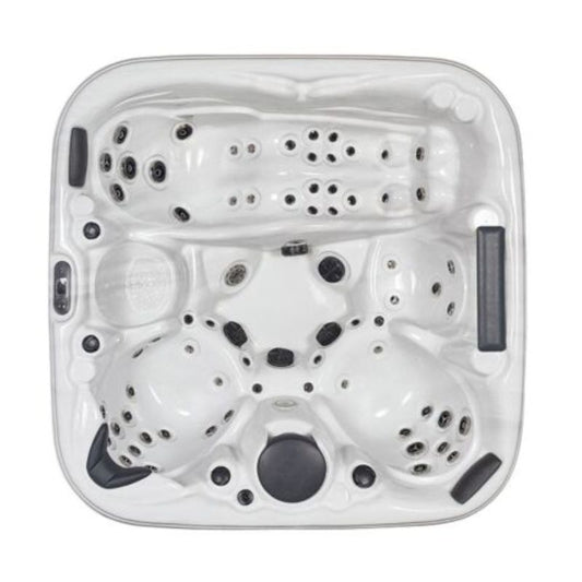 square hot tub 5 person garden