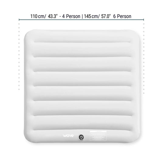 square inflatable hot tub cover UK