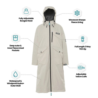 3 in 1 Waterproof & Windproof Changing Robe | Unisex