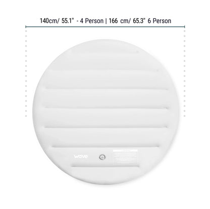 WaveSpa Round Thermal Efficient Protective Inflatable Cover