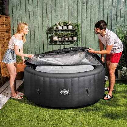 WaveSpa Round Thermal Efficient Protective Inflatable Cover
