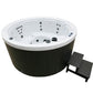 H2O 1000 Series Plug & Play Round Hot Tub – 6 Seater - Peak Health and Fitness