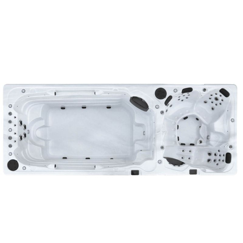 H2O Milano 6-Person 13A Plug & Play Hot Tub - Peak Health and Fitness