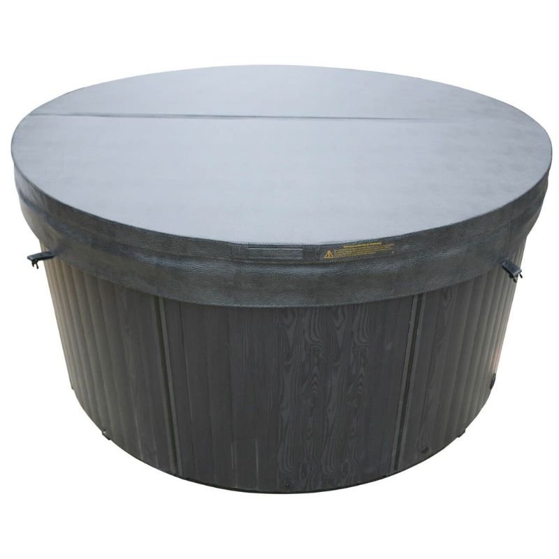 H2O 1000 Series round hot tub front view