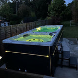 H2O Milano hot tub aerial top view