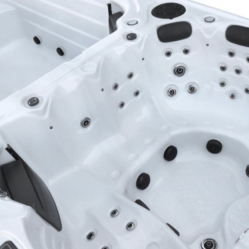 H2O Milano hot tub lounge seat close up