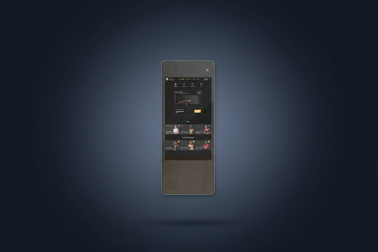 VAHA Smart Fitness Mirror – Interactive Home Gym - Peak Health and Fitness
