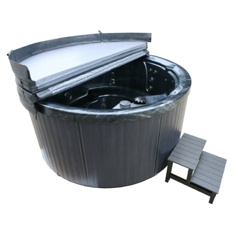 H20 1000 Series 13A Plug & Play Round Hot Tub - Peak Health and Fitness