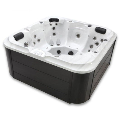 H20 4200 Series Twin Lounger (Twin-pump) 13A Plug & Play Hot Tub - Peak Health and Fitness