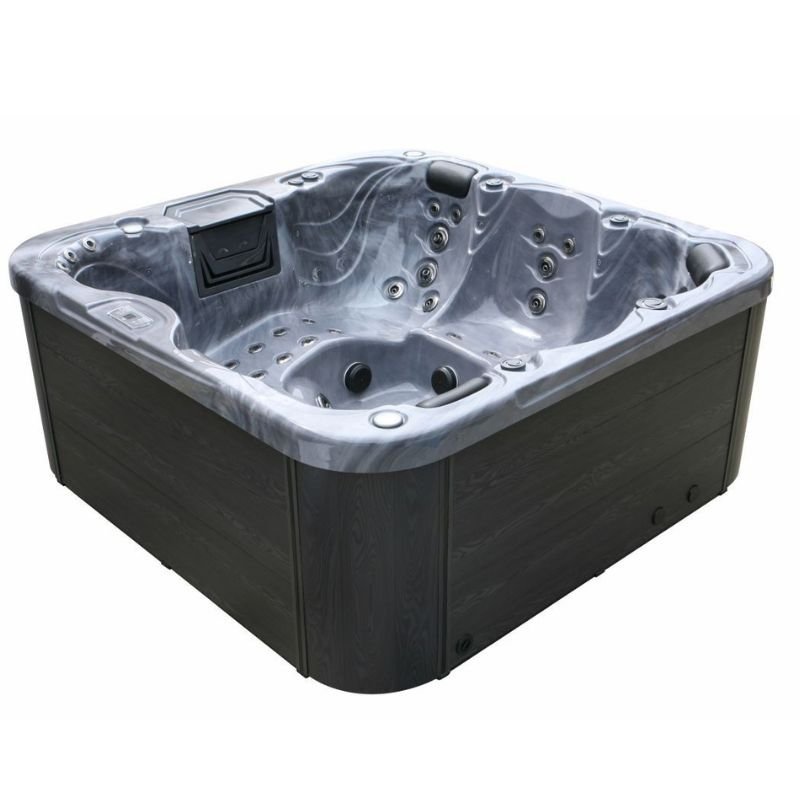 H20 4500 Series Twin Lounger (Twin-pump) 13A Plug & Play Hot Tub - Peak Health and Fitness