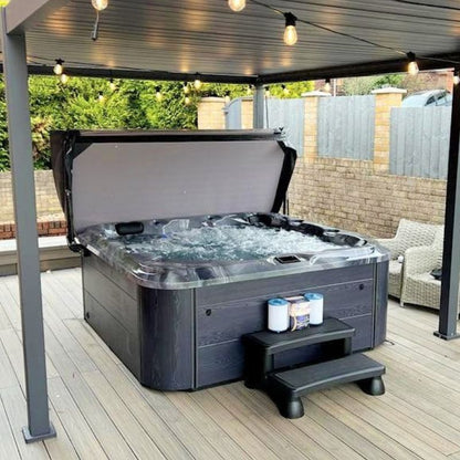 H20 6000 Series 6 Seater 32A Twin Pump Hot Tub - Peak Health and Fitness